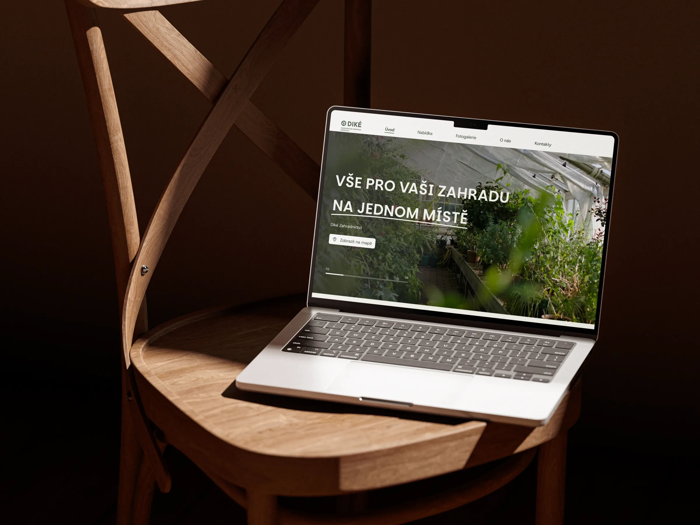Web DIKÉ na desktopu