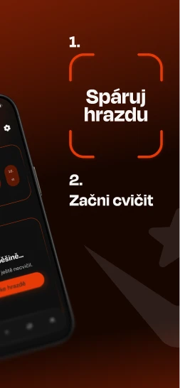 Spáruj hrazdu a začni cvičit